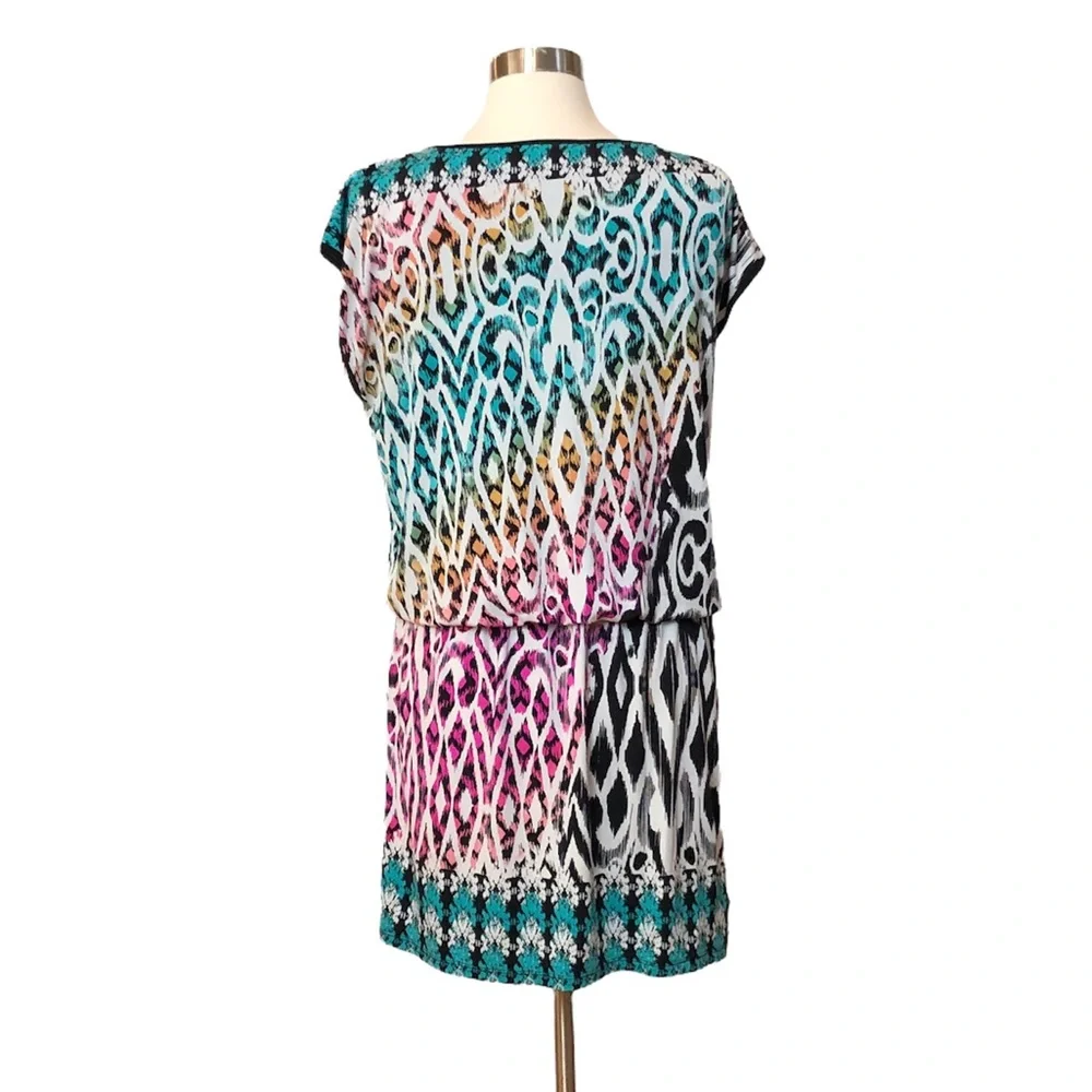Style & Co Multicolored Patterned Dress - Picture 3 of 14